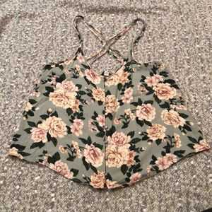 Bottom detailed tank top